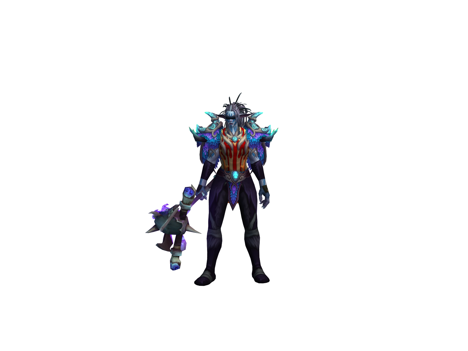 Krillx 3D character render