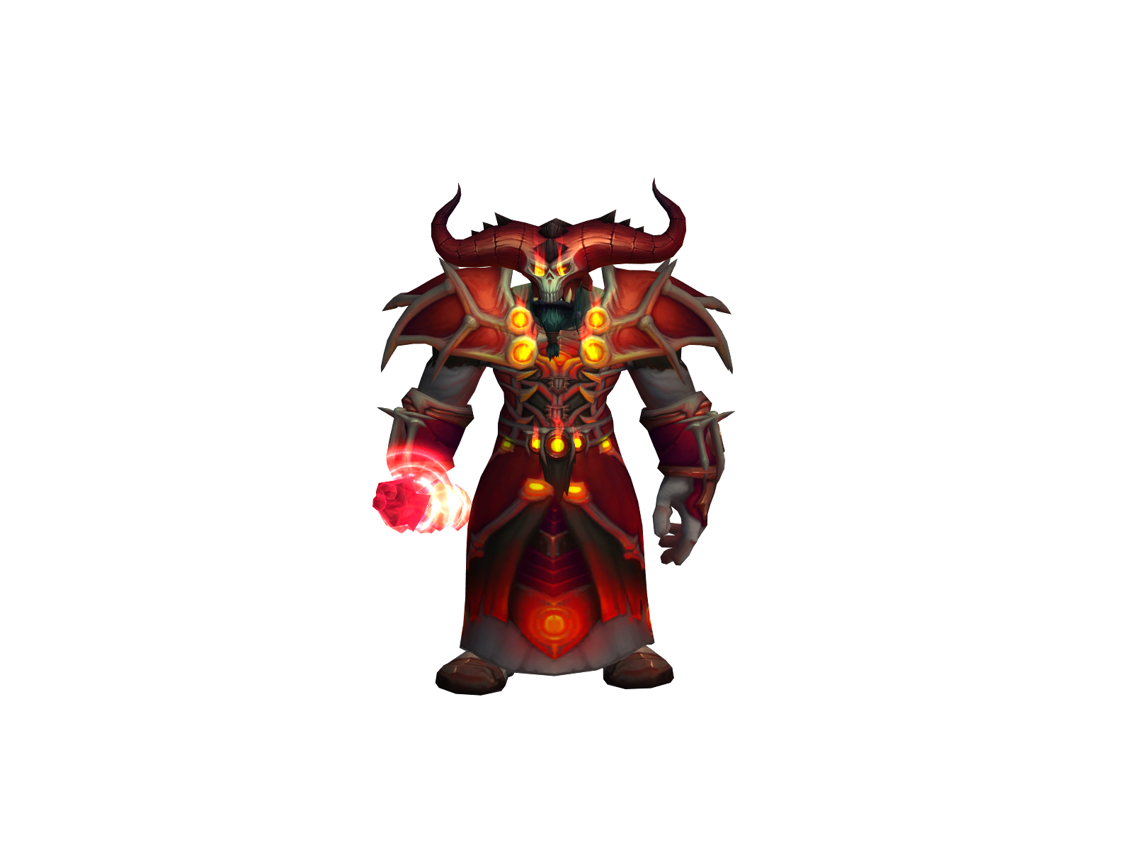 Kézurax 3D character render