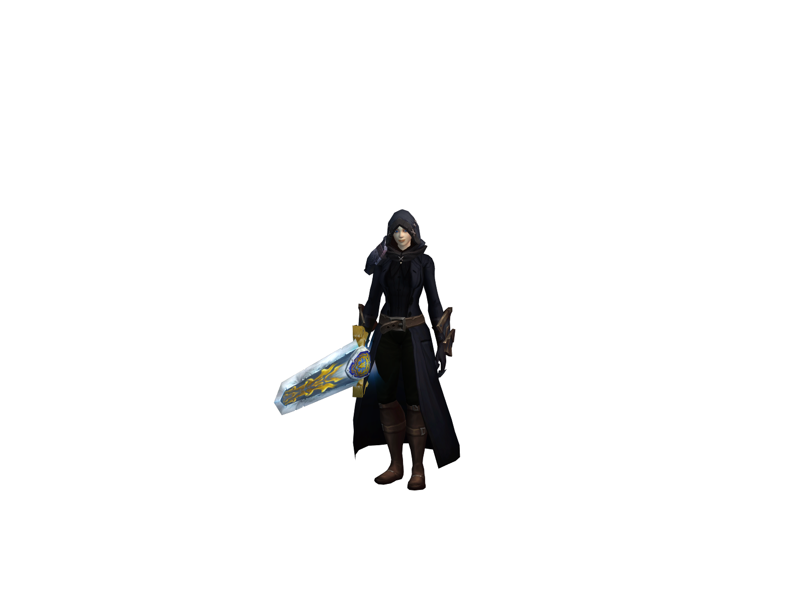 Deore 3D character render