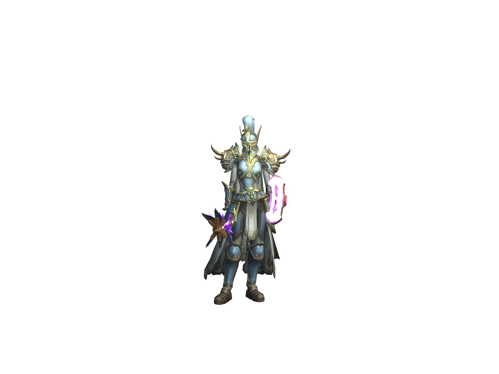 Pumpedpally 3D character render