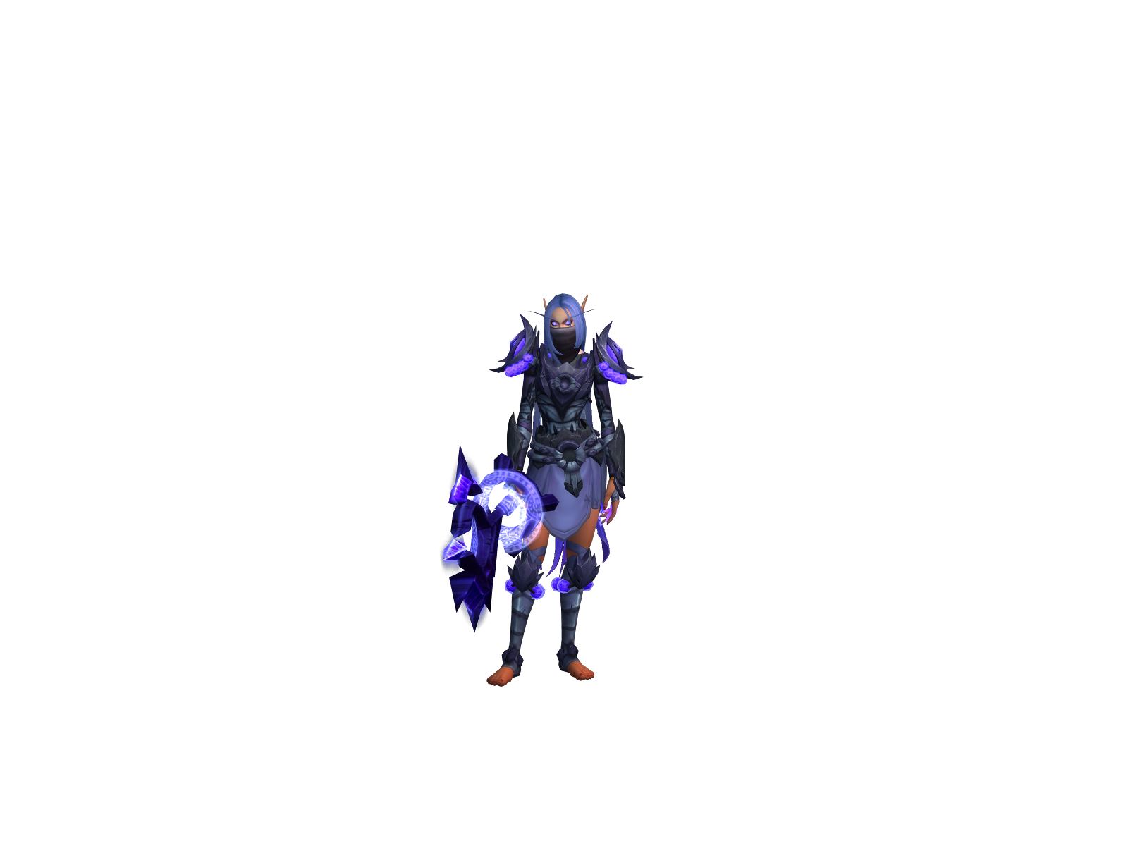 Wobblespanks 3D character render