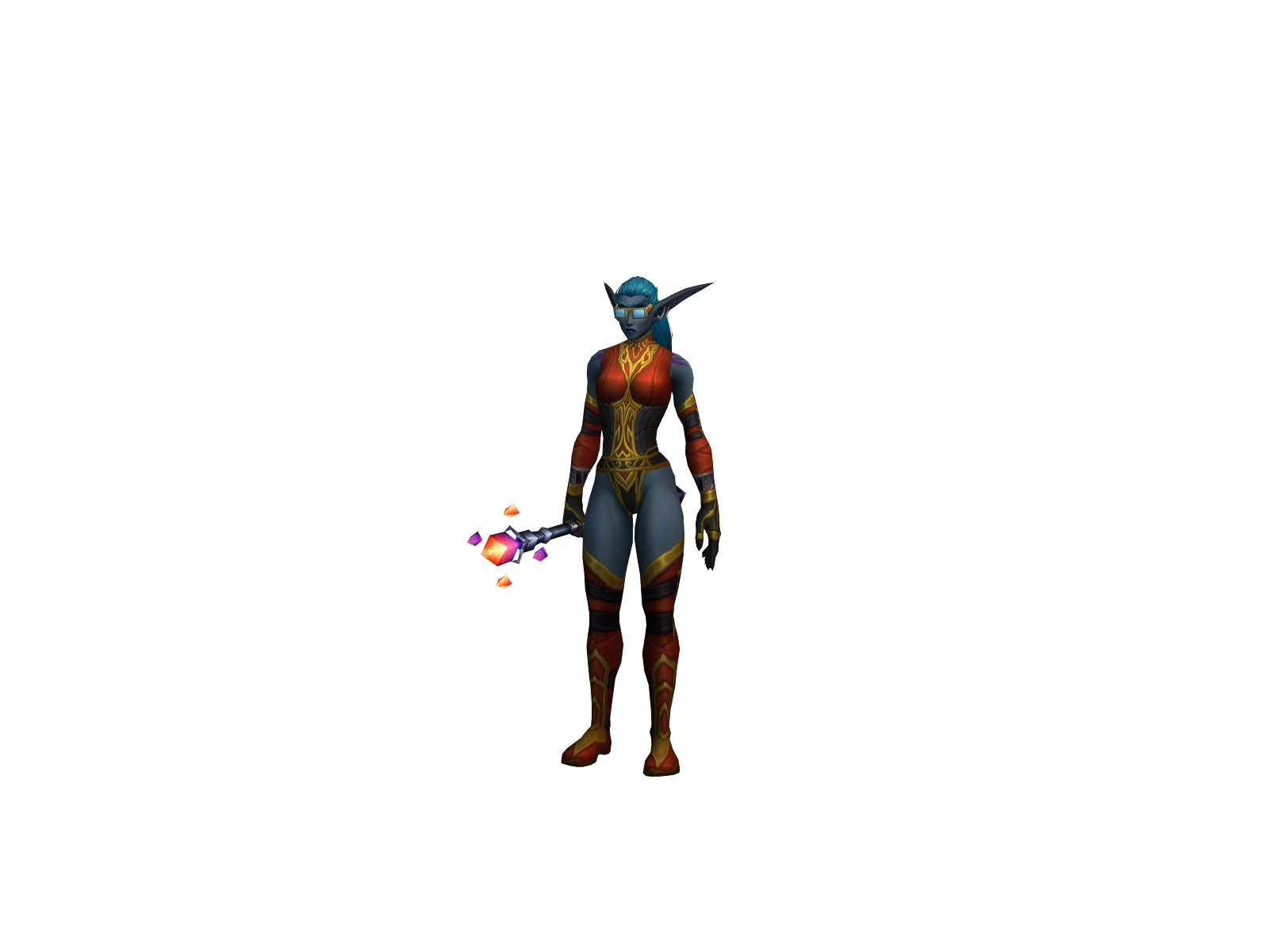 Kâzamus 3D character render