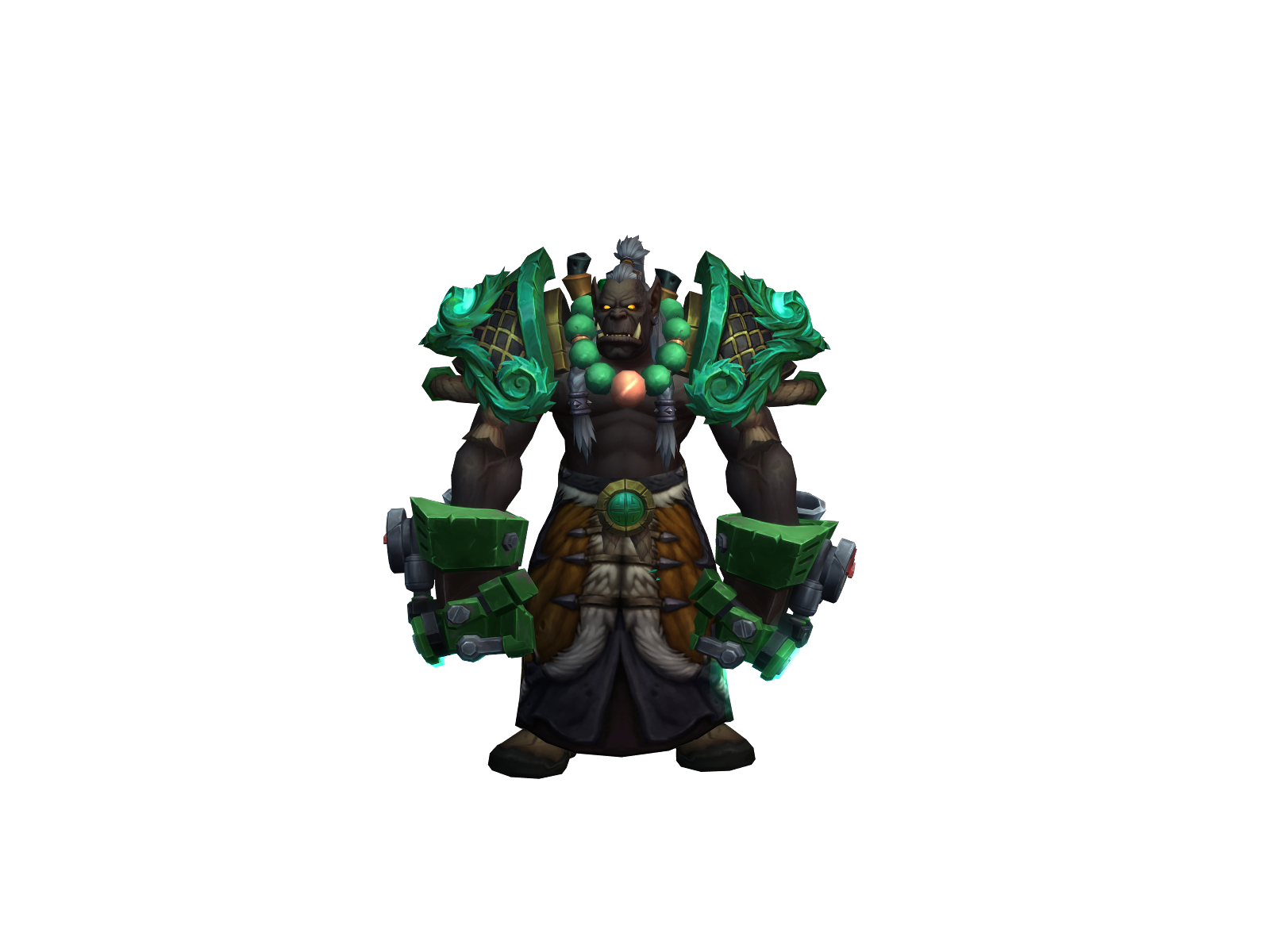 Blaçkhand 3D character render