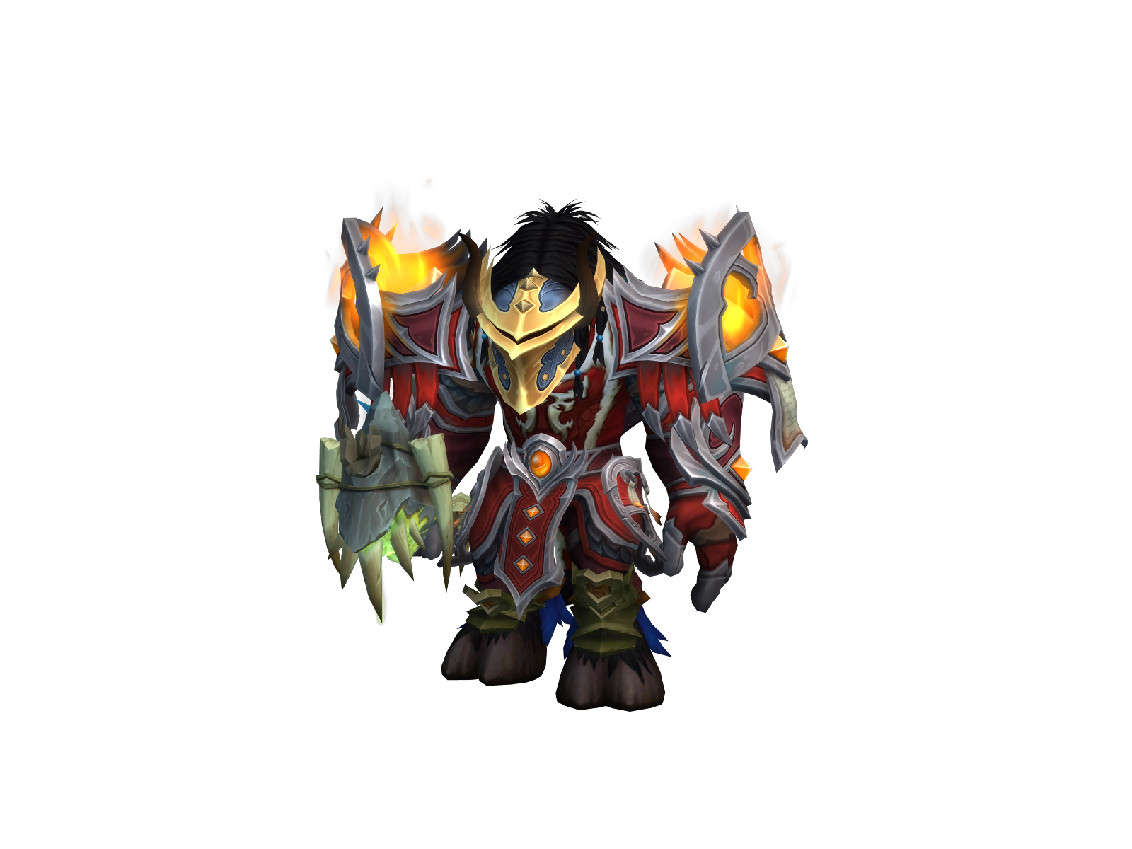Kurokama 3D character render