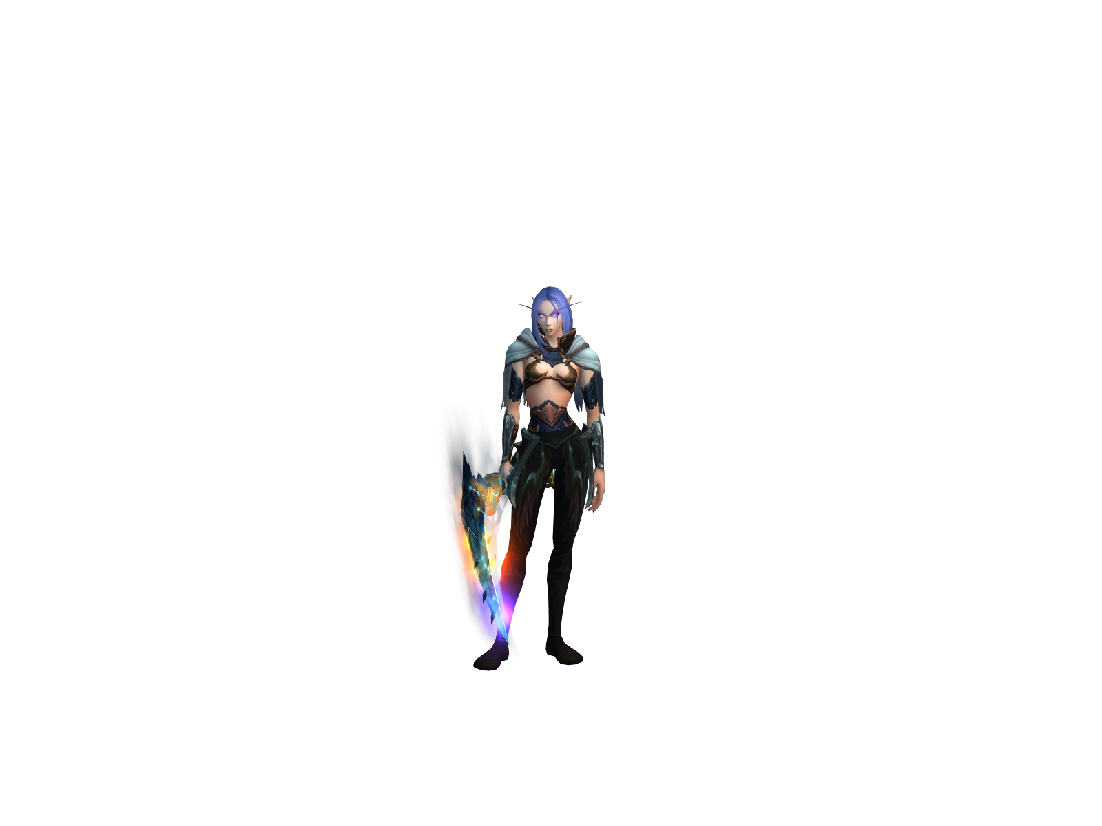Wilddel 3D character render