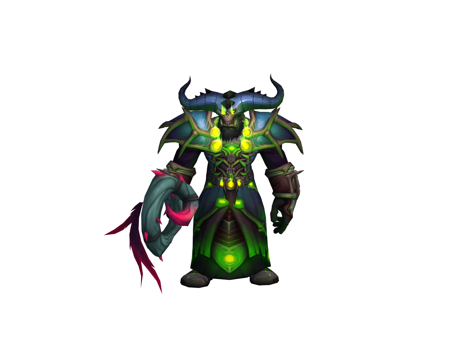 Shain 3D character render