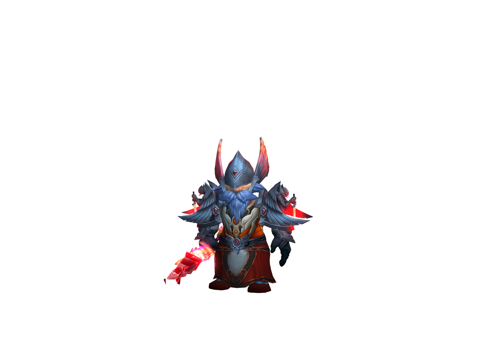 Porkky 3D character render