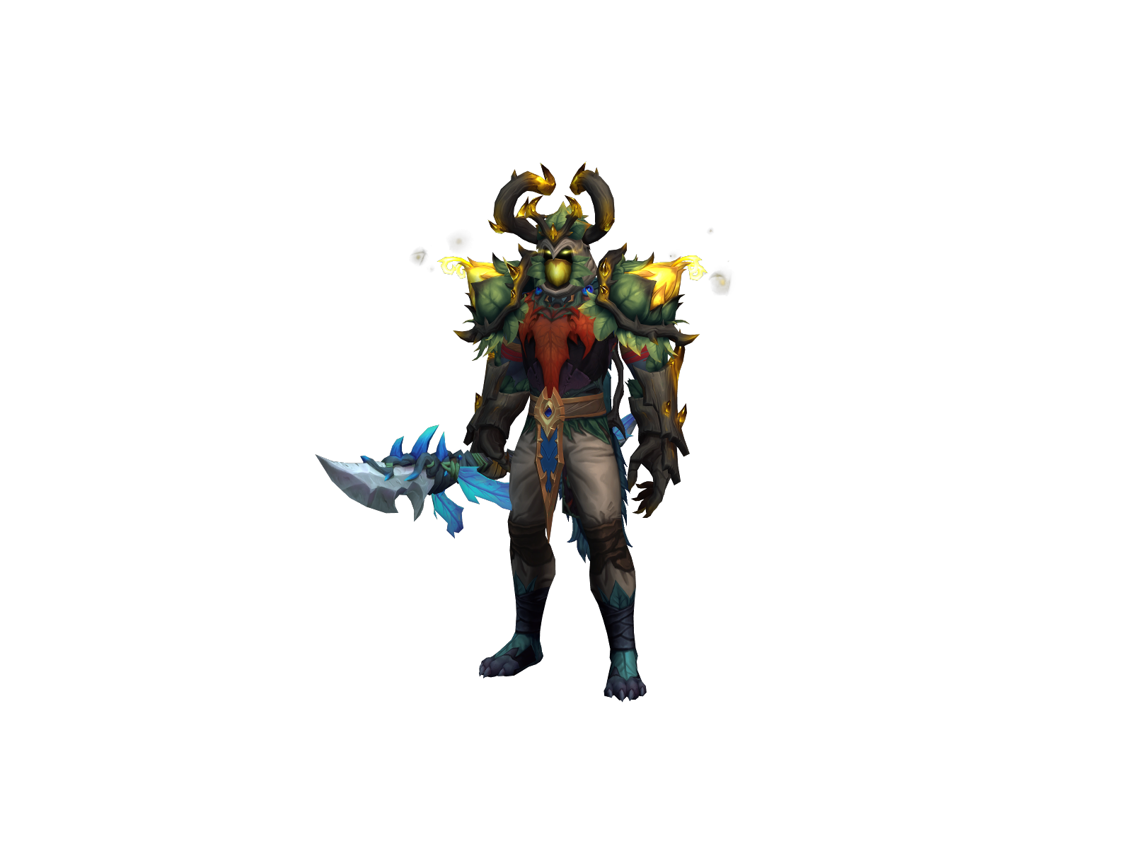 Ezeedruid 3D character render