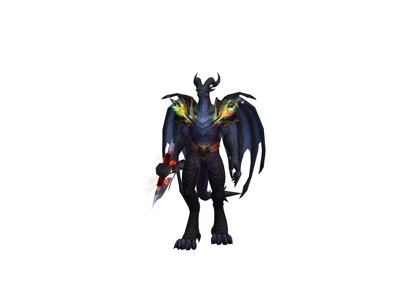 Emeraldwake 3D character render