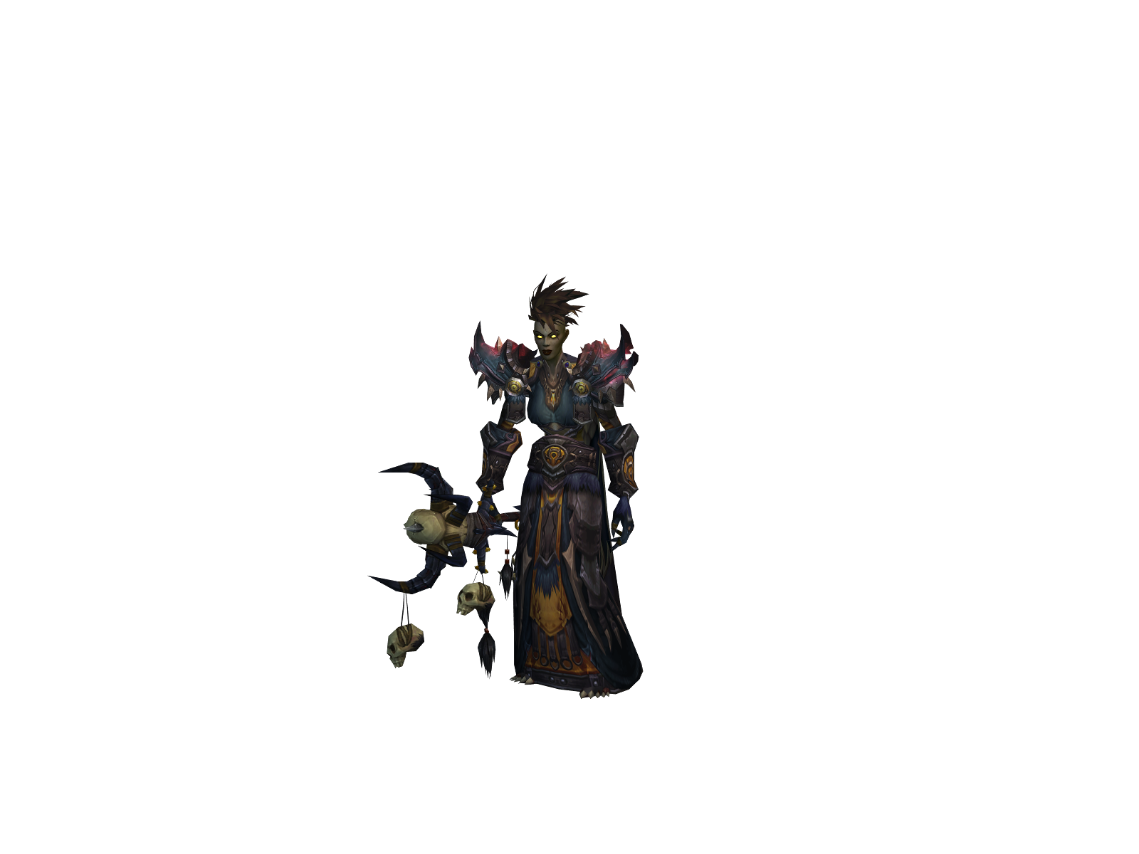 Ayani 3D character render