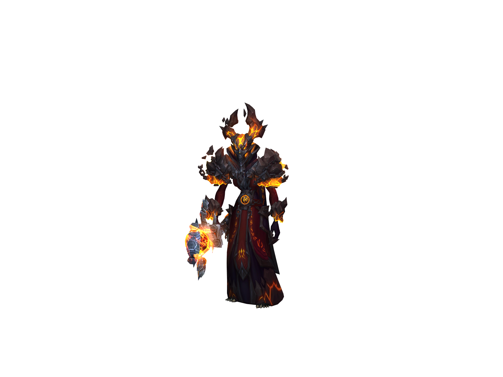Necrotiá 3D character render