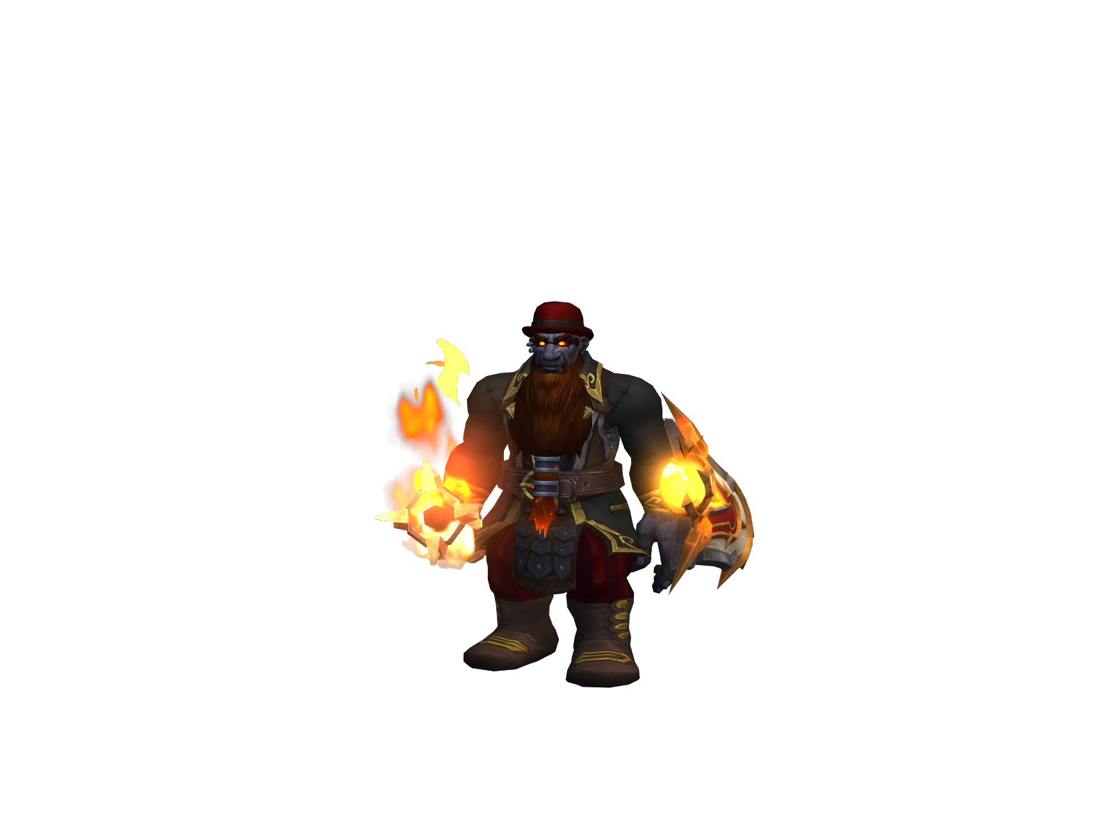 Rawfury 3D character render