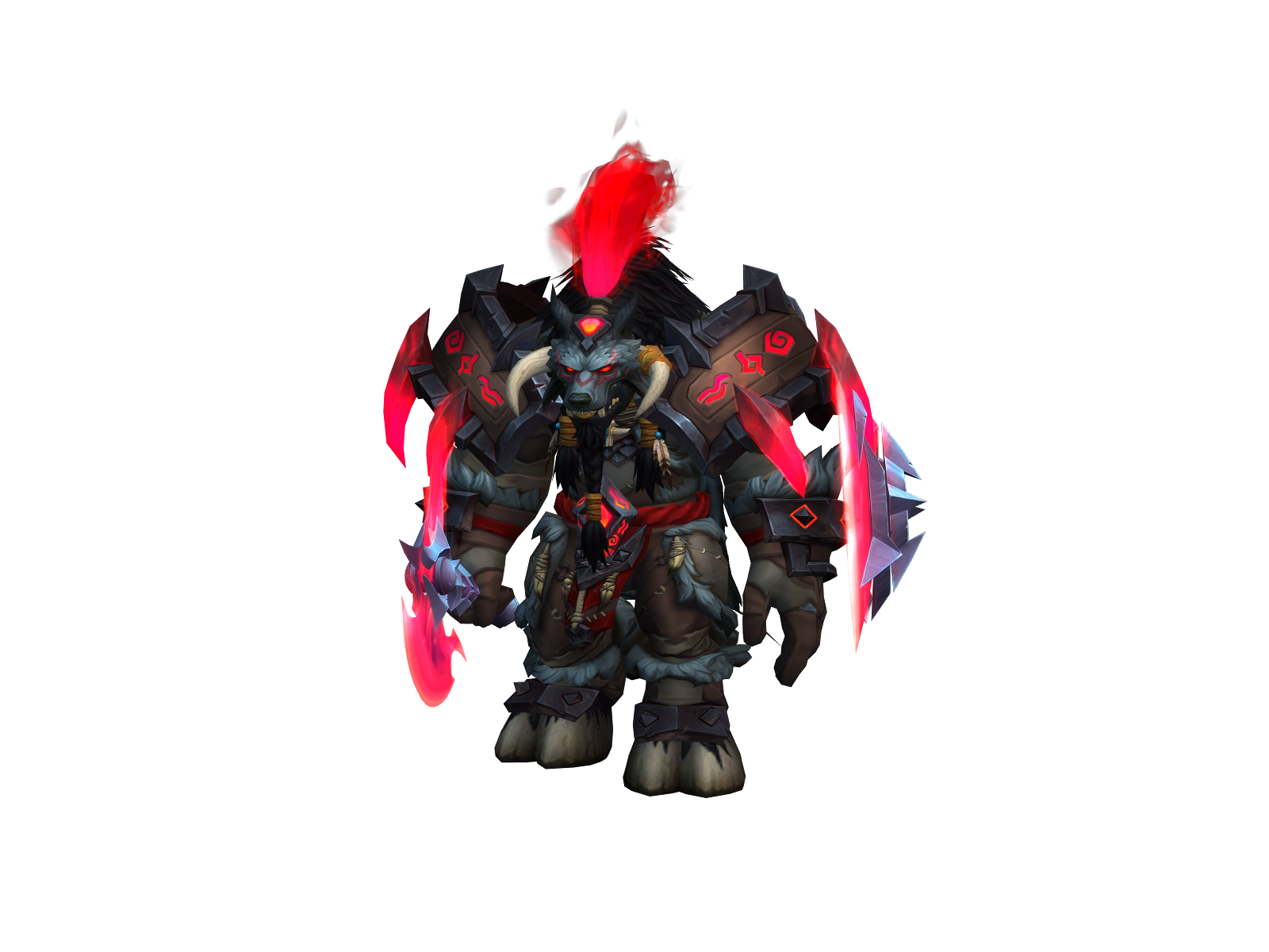 Kenshaman 3D character render
