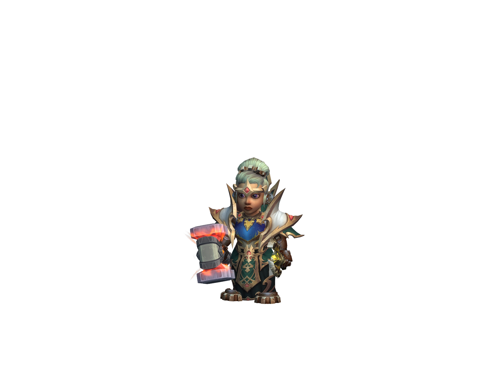 Klassy 3D character render
