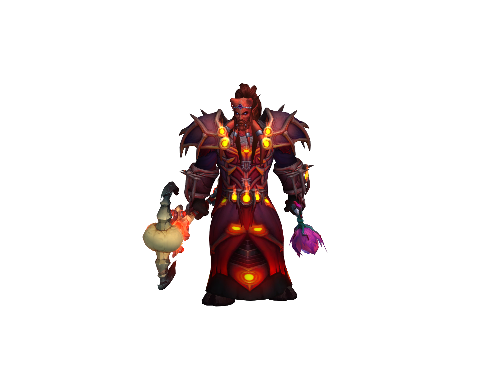 Xarzoth 3D character render