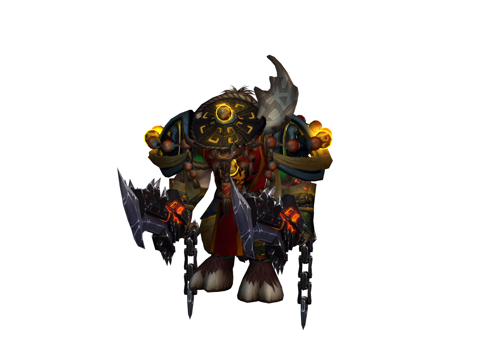 Yujiró 3D character render