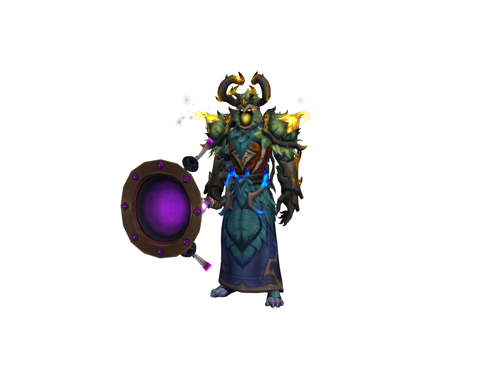 Hotnir 3D character render