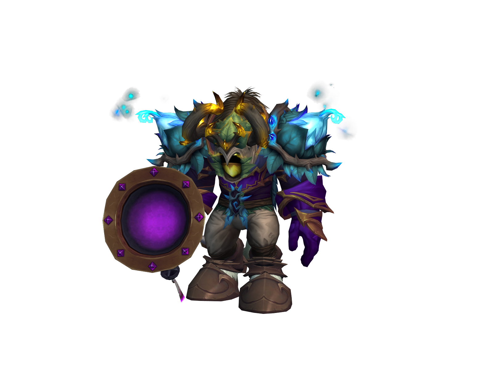Cownucopia 3D character render