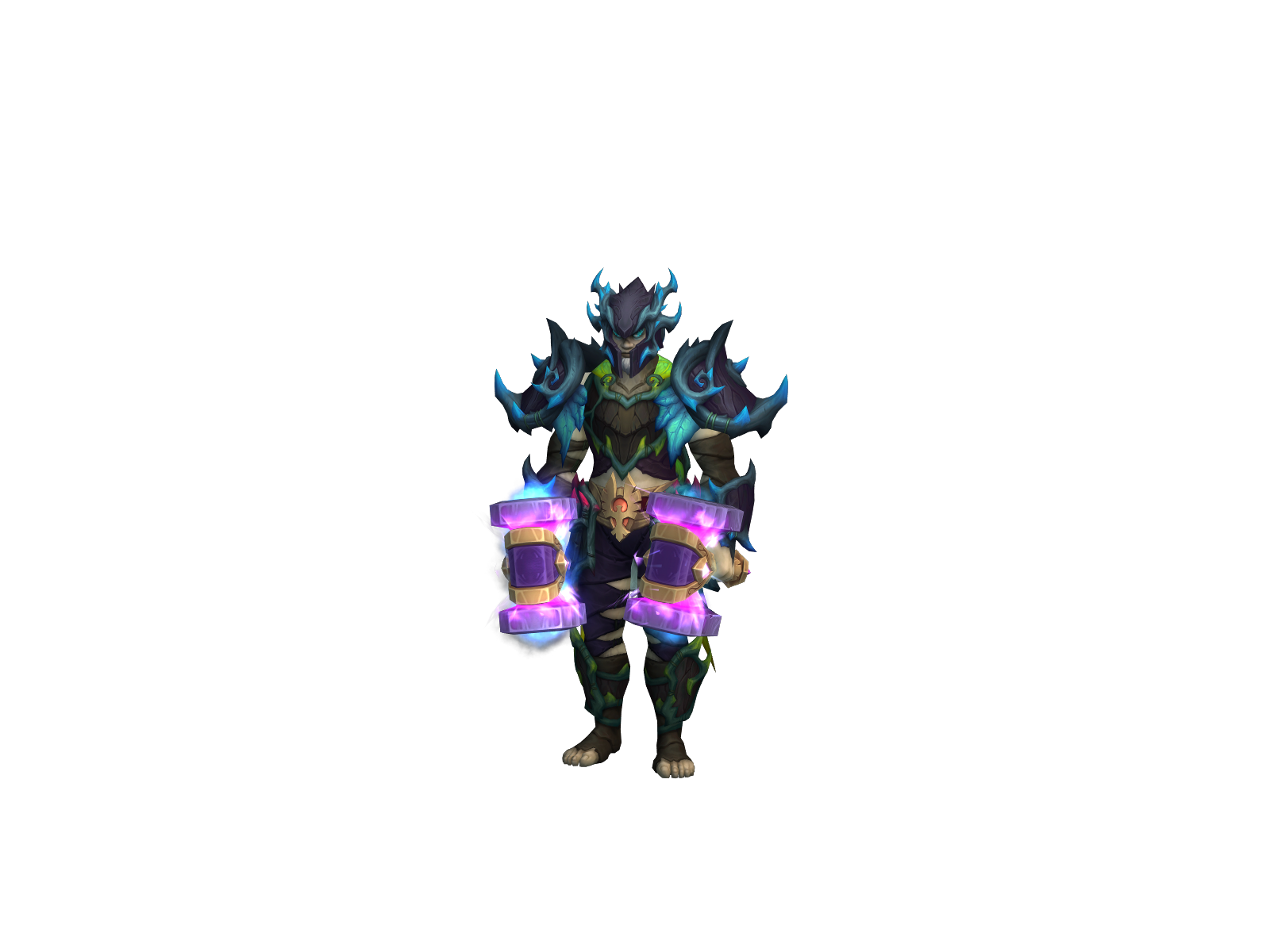 Therandus 3D character render