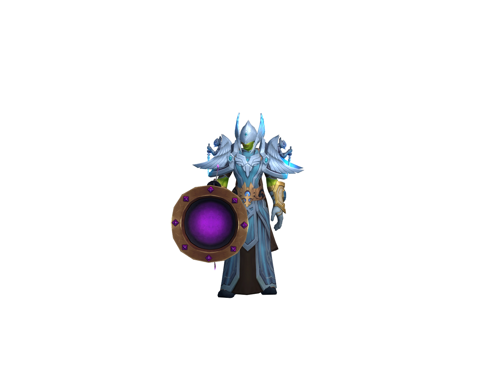 Deondeon 3D character render