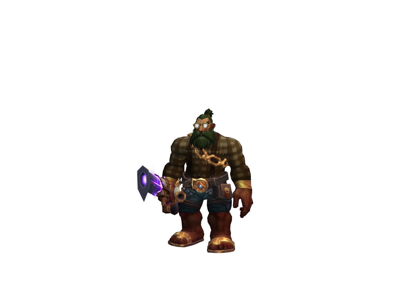 Shortdari 3D character render