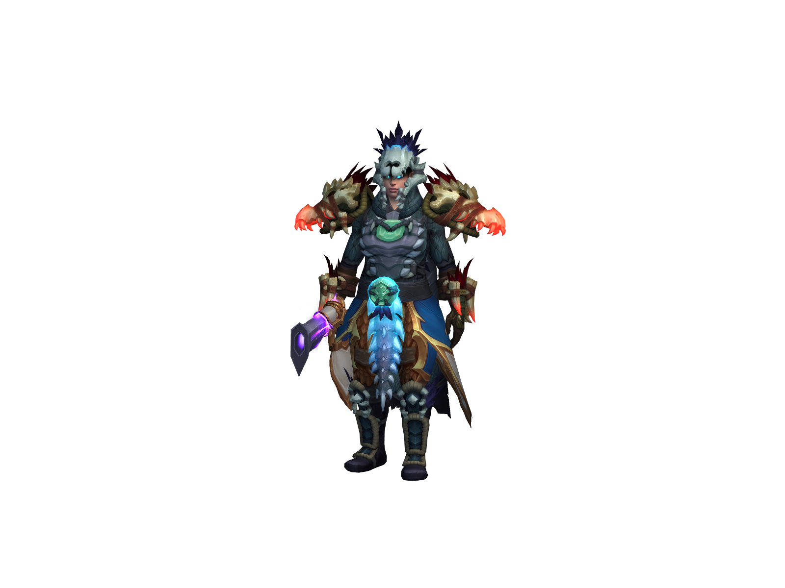 Vohapa 3D character render