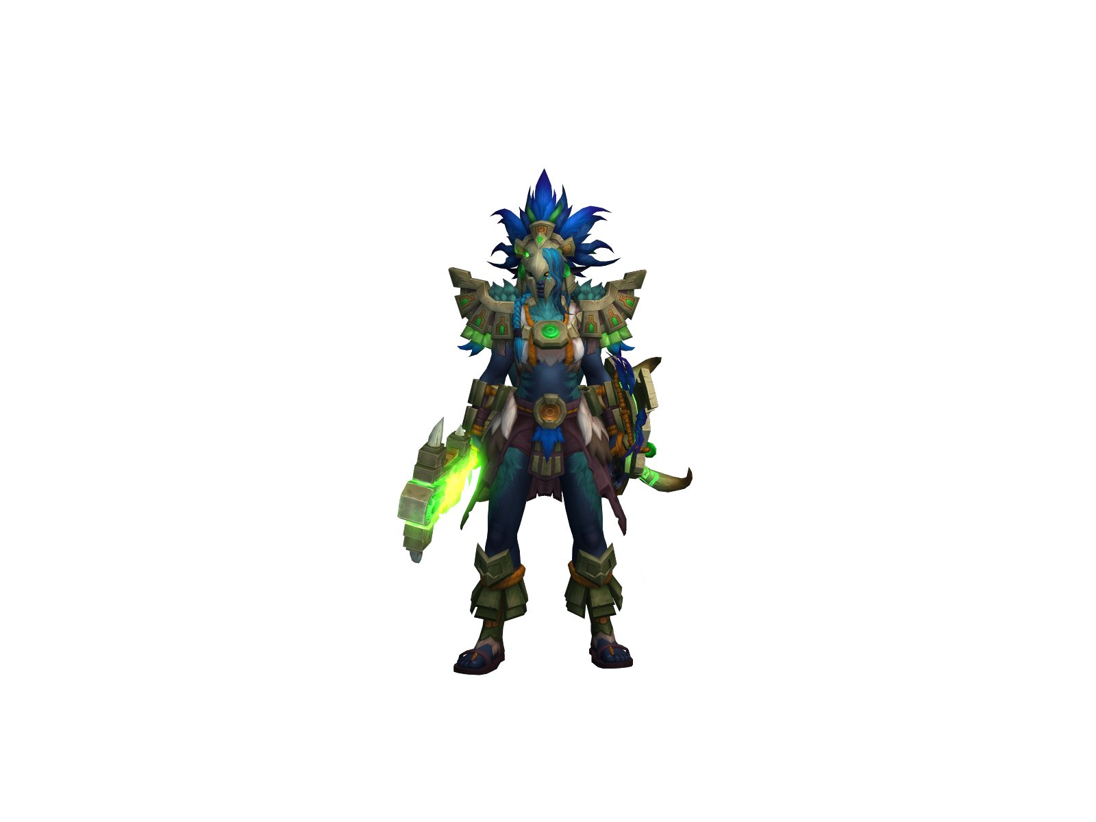 Statek 3D character render