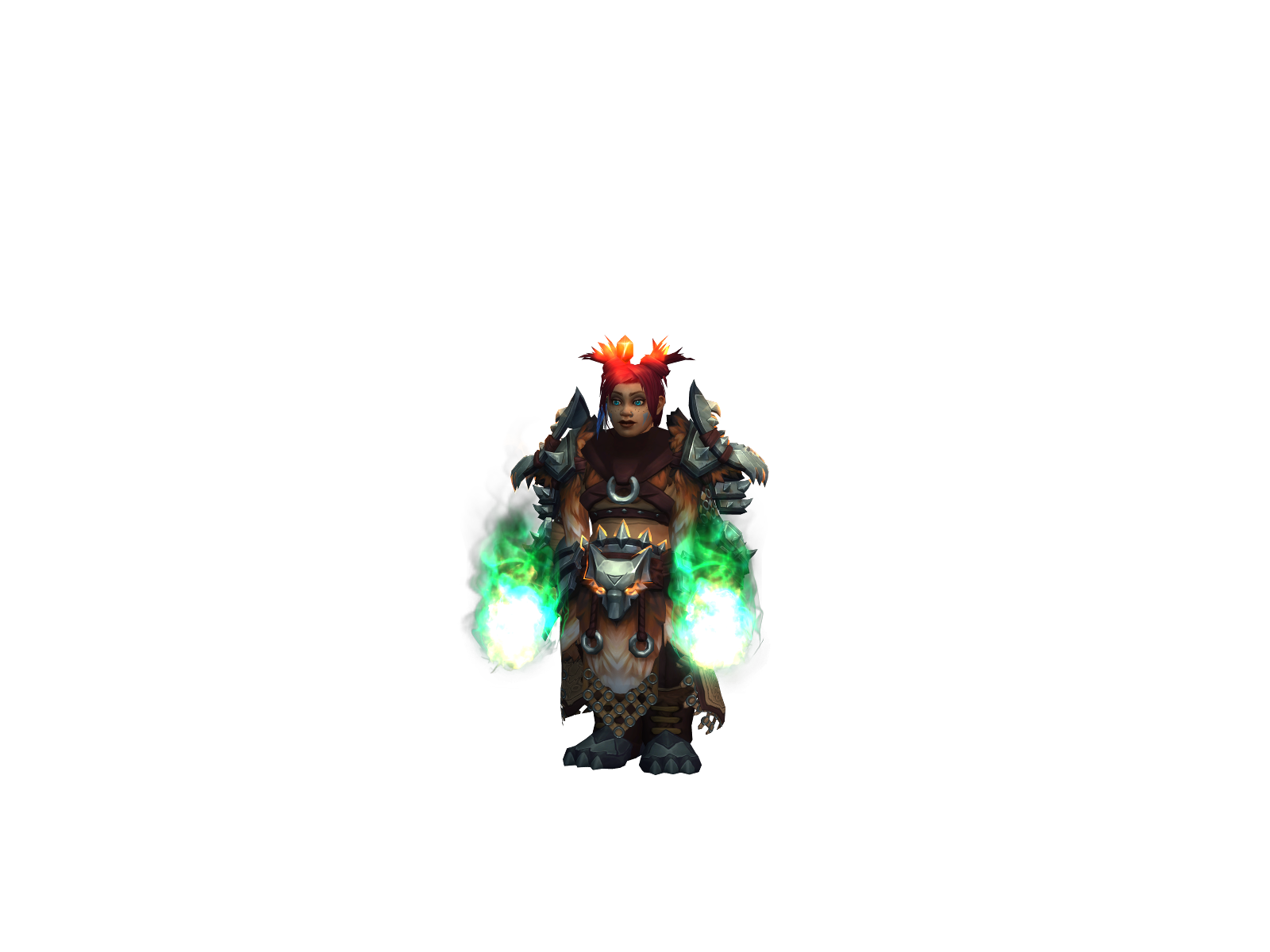Yõh 3D character render
