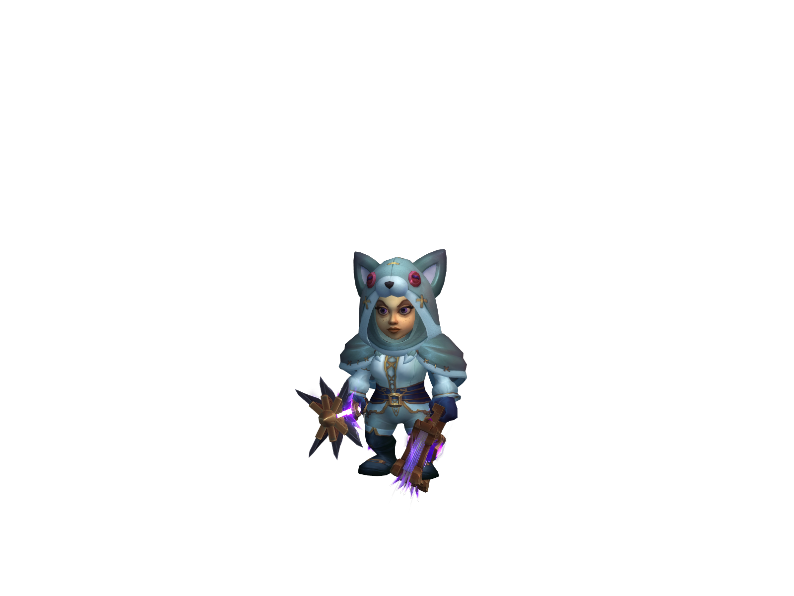 Aprilrain 3D character render