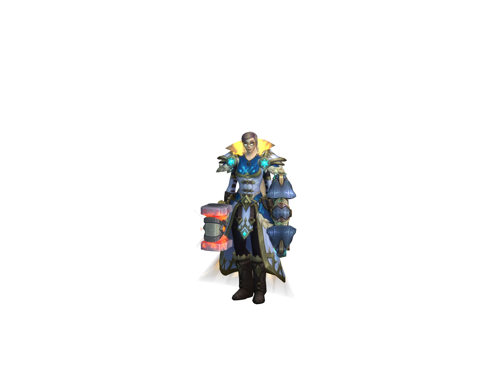 Silentwitch 3D character render