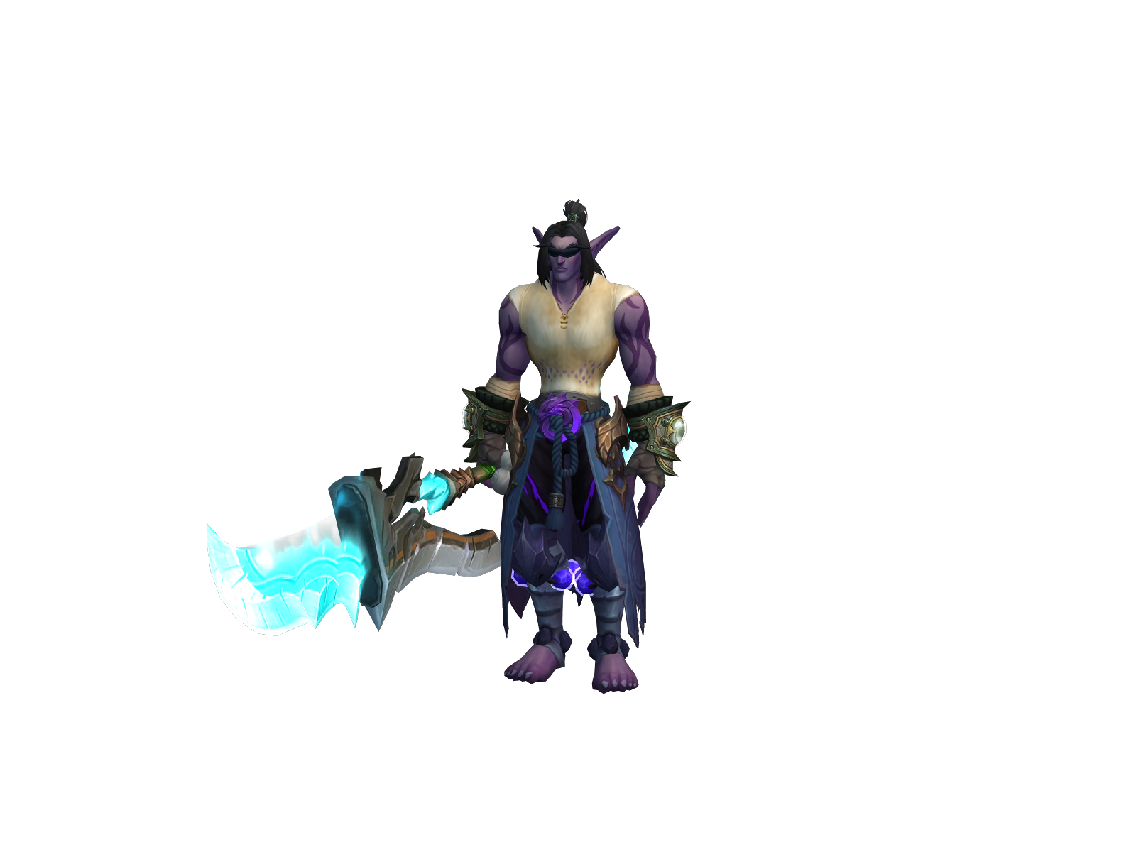 Unclaim 3D character render