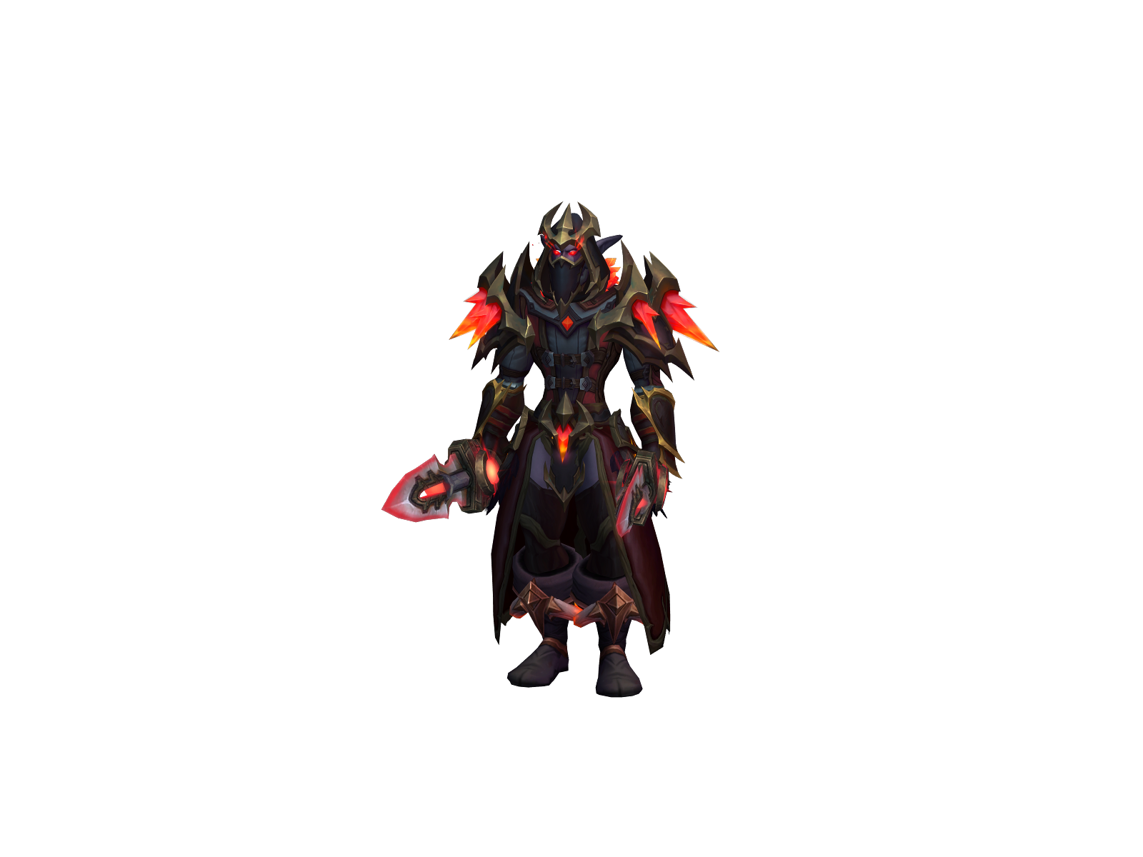 Shahdow 3D character render