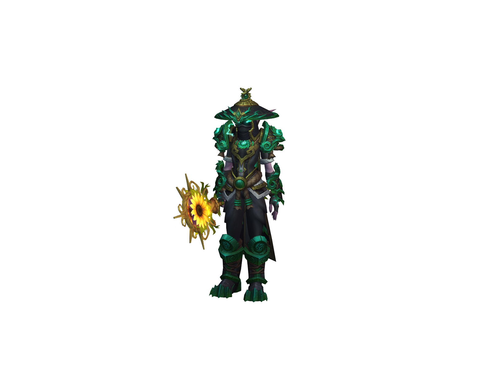 Waffletea 3D character render