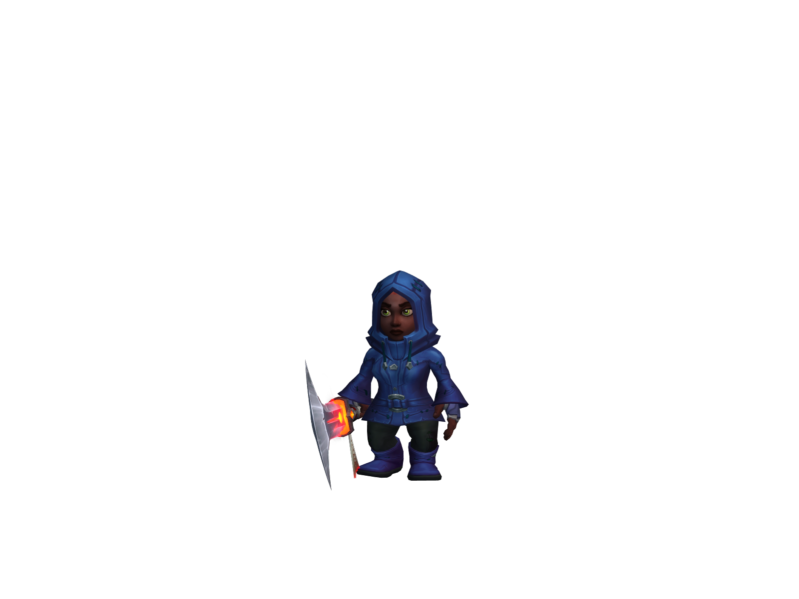 Npmonk 3D character render