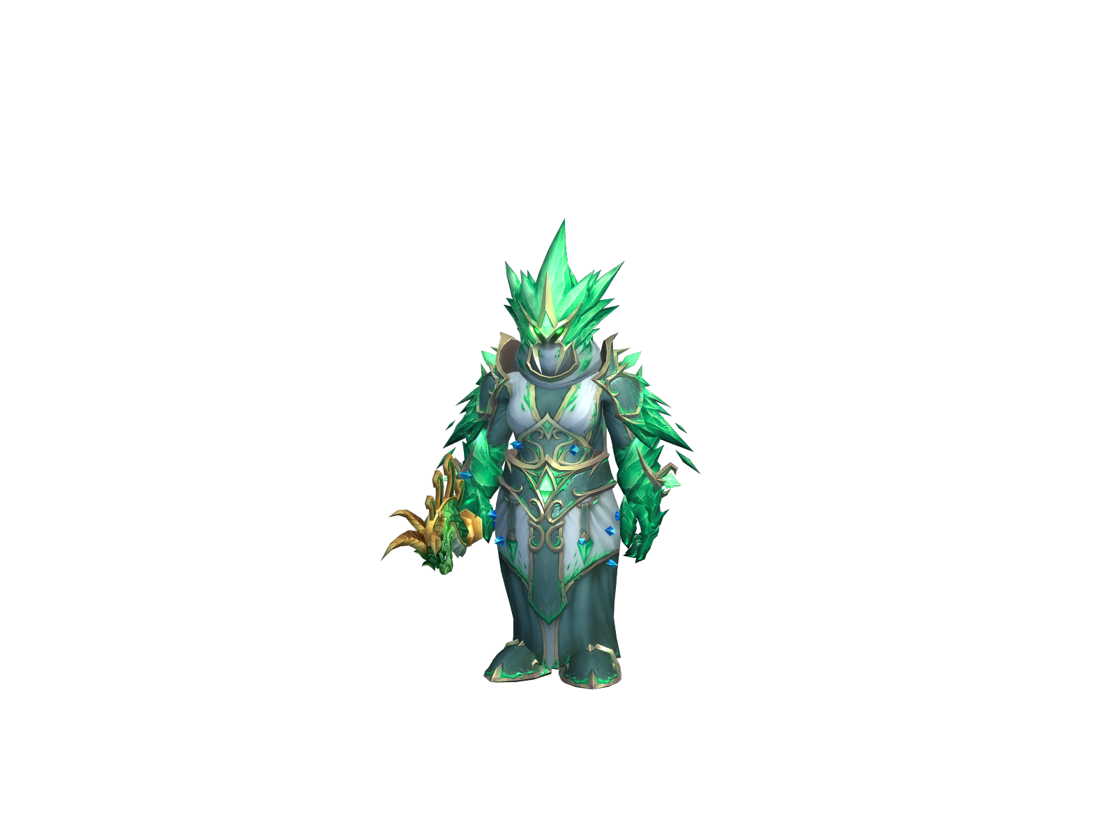 Frostychud 3D character render