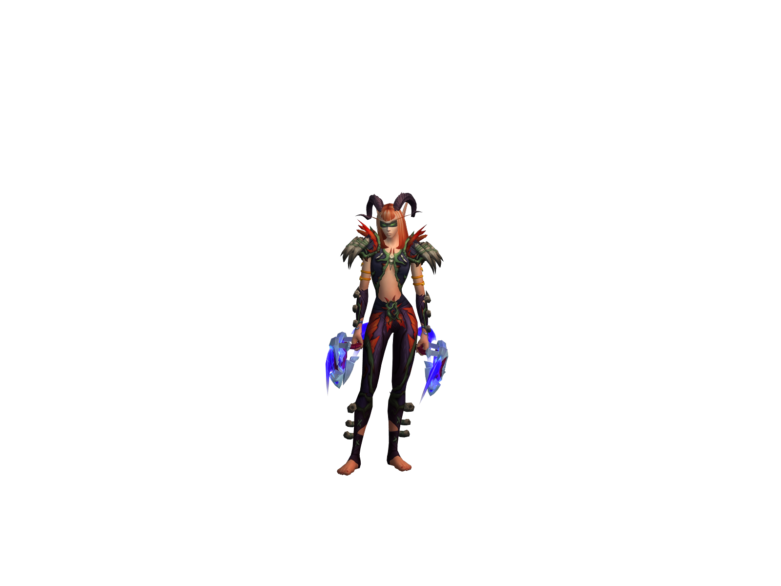 Walleyedh 3D character render
