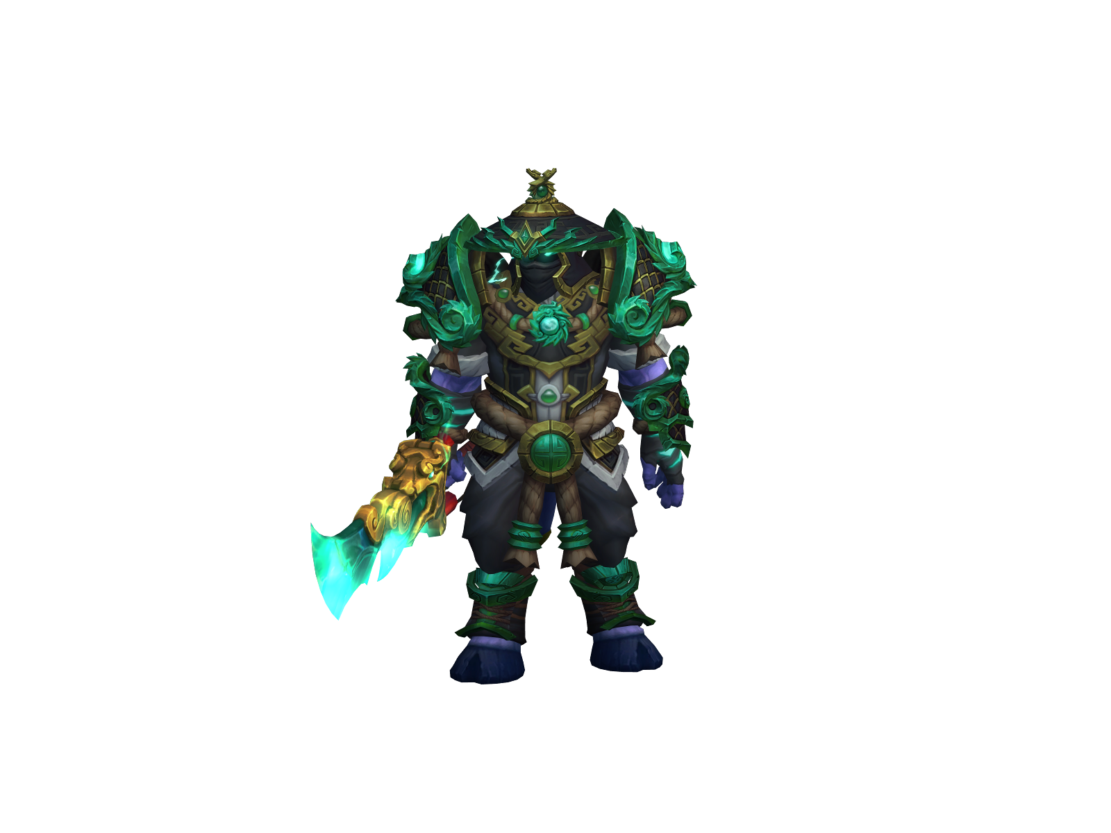 Ehuud 3D character render