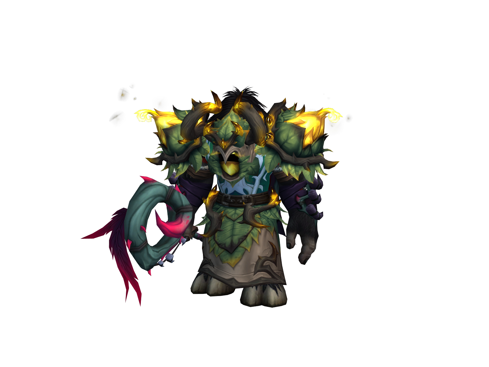 Füzzywuzzy 3D character render