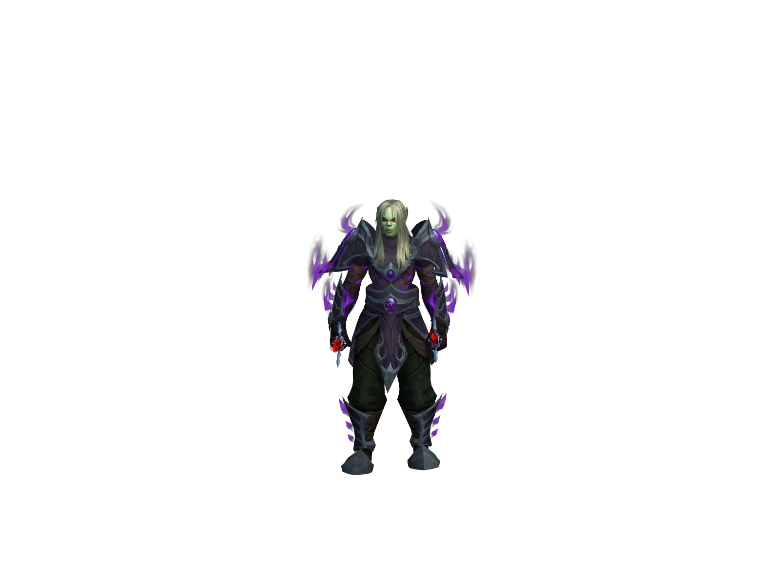 Hardness 3D character render