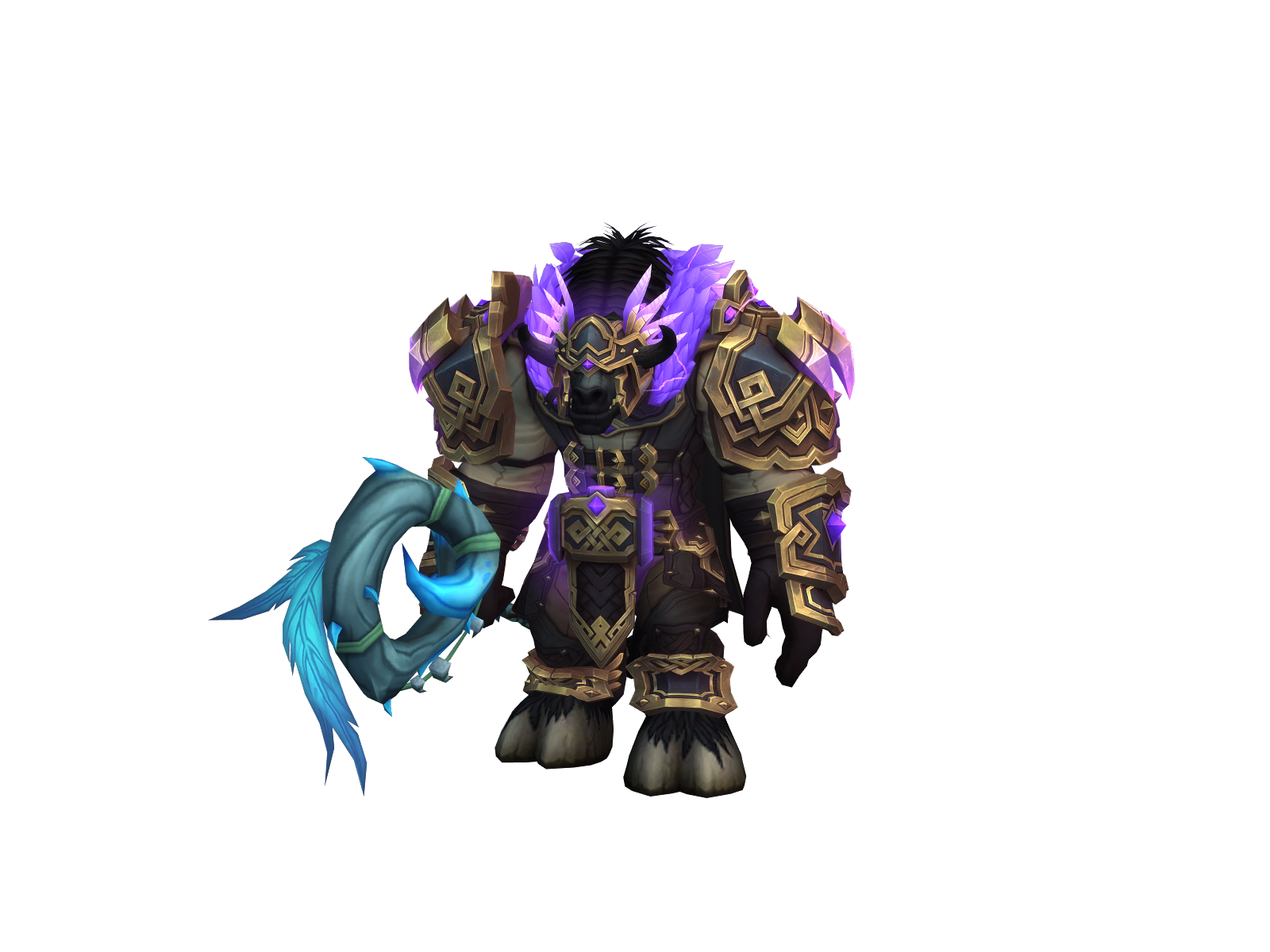 Xzaeldru 3D character render