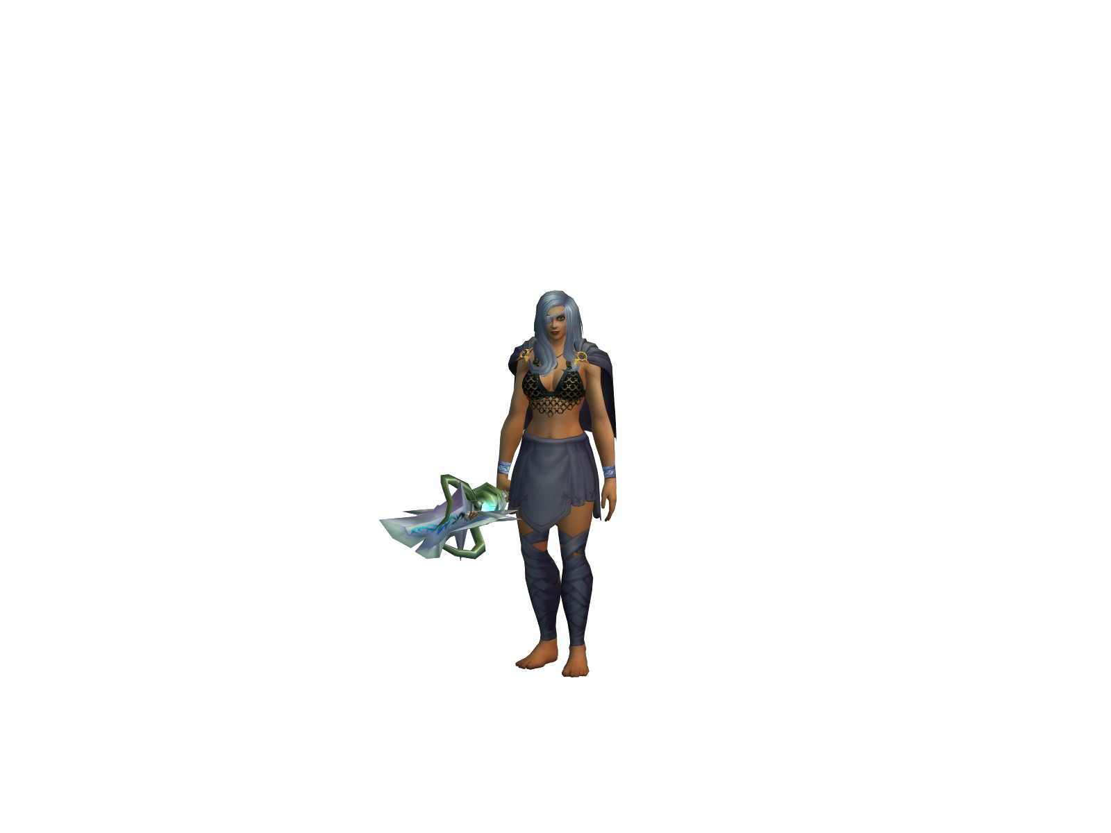 Juicywetgyna 3D character render