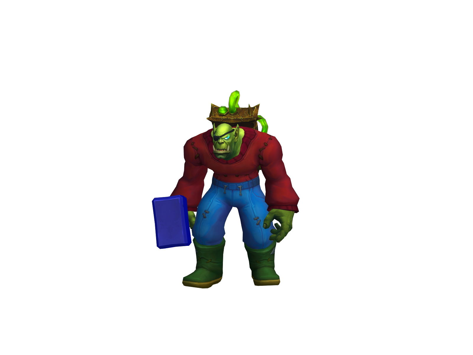 Deruvish 3D character render
