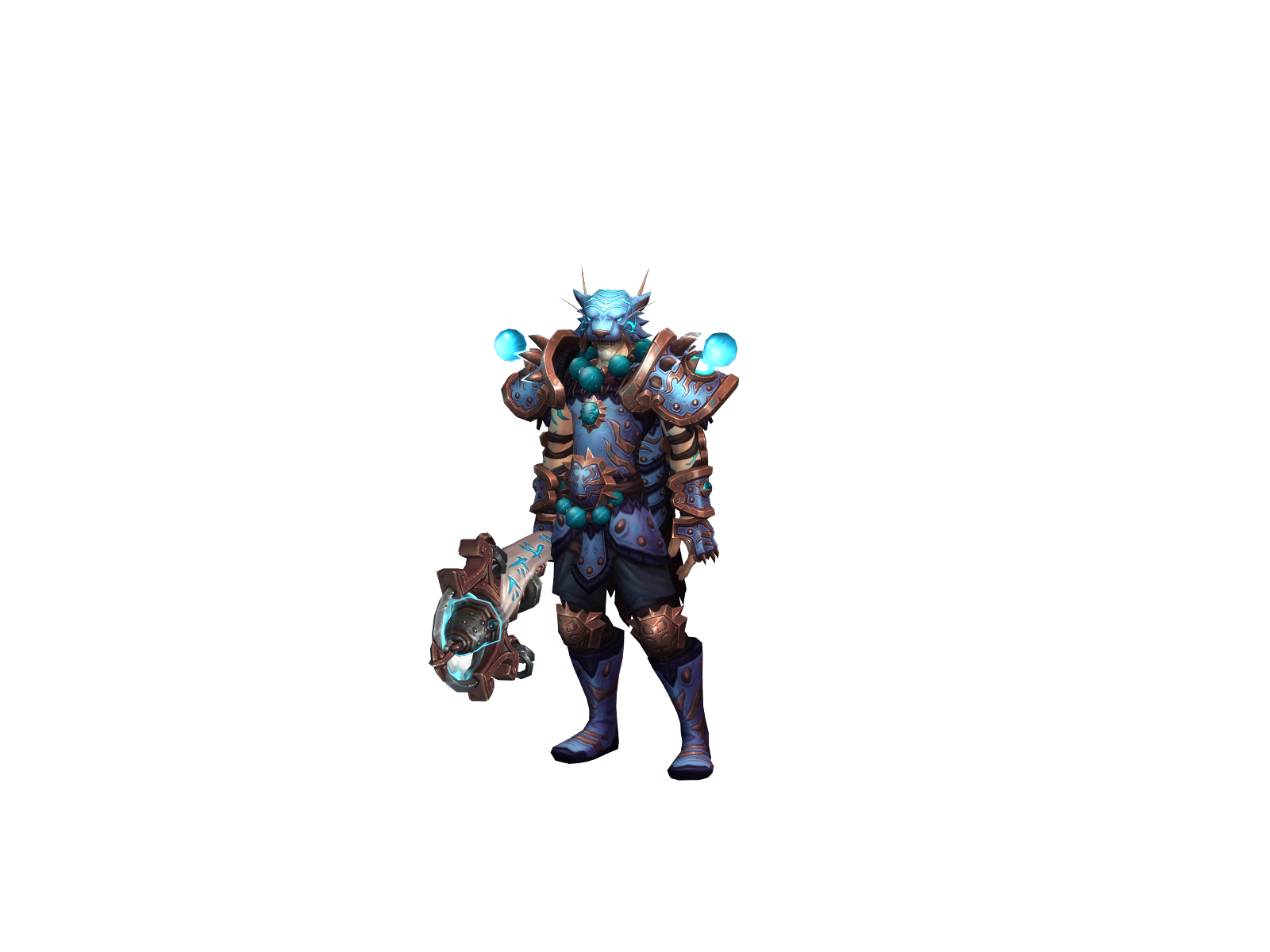 Chufiree 3D character render