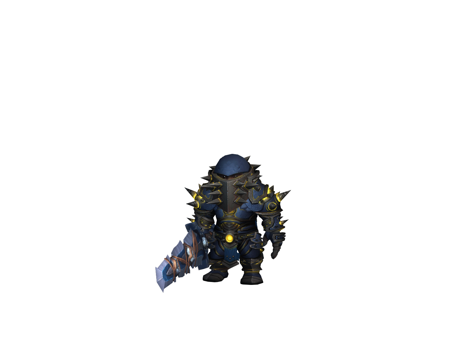 Adict 3D character render