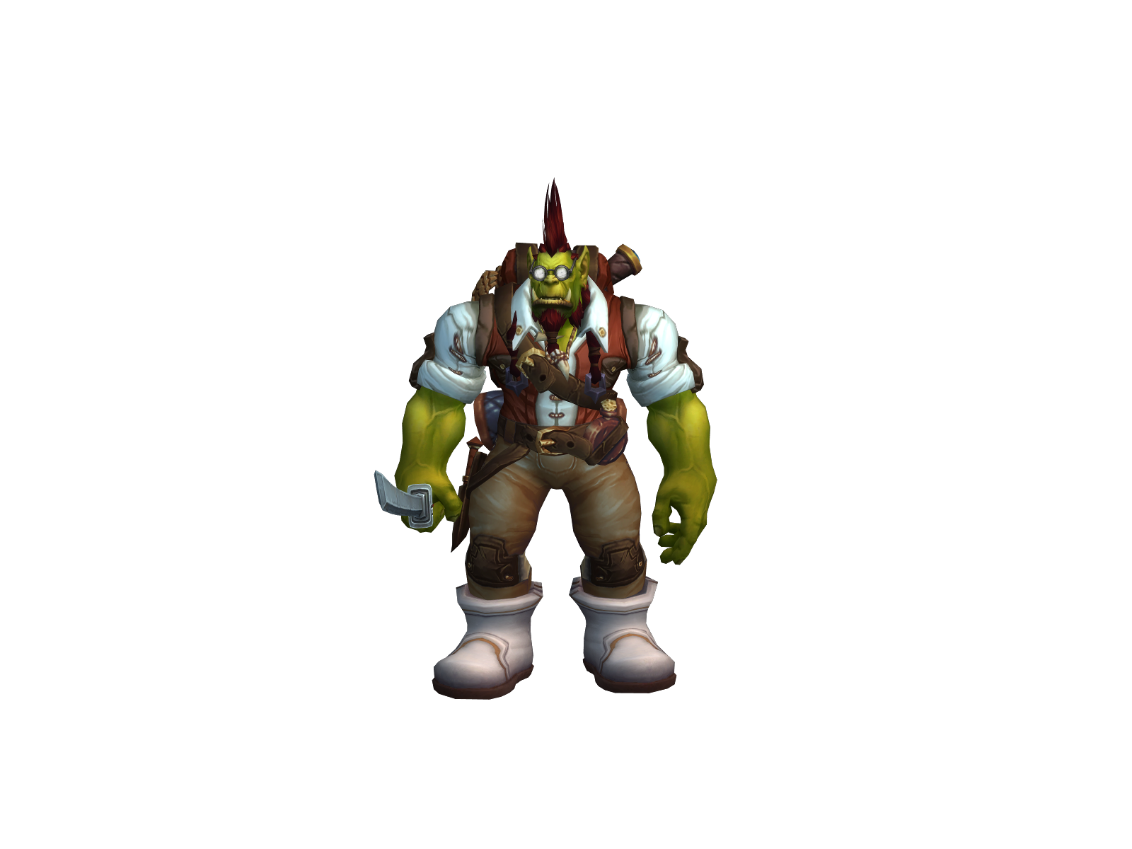 Goltong 3D character render