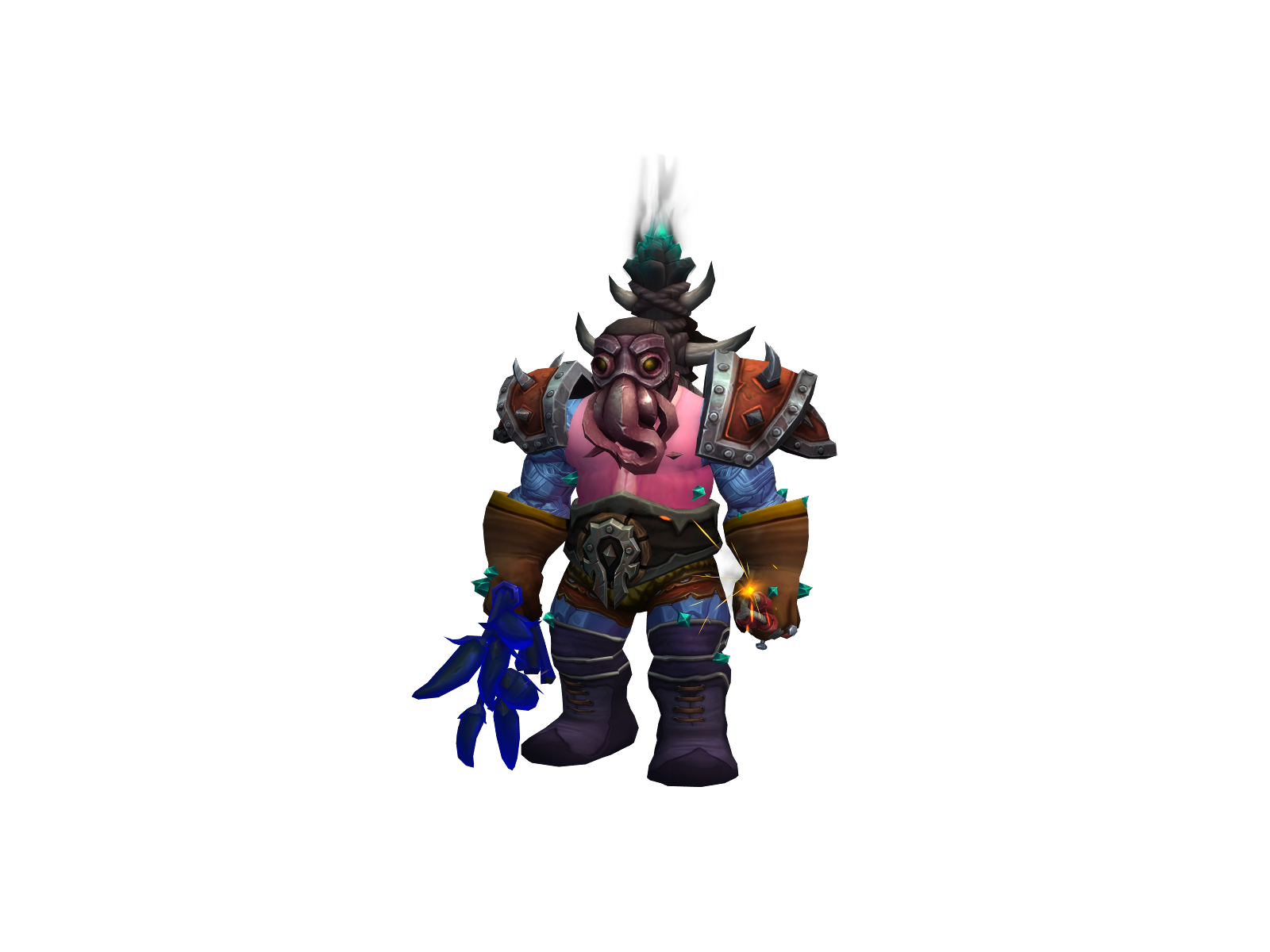 Dubalio 3D character render