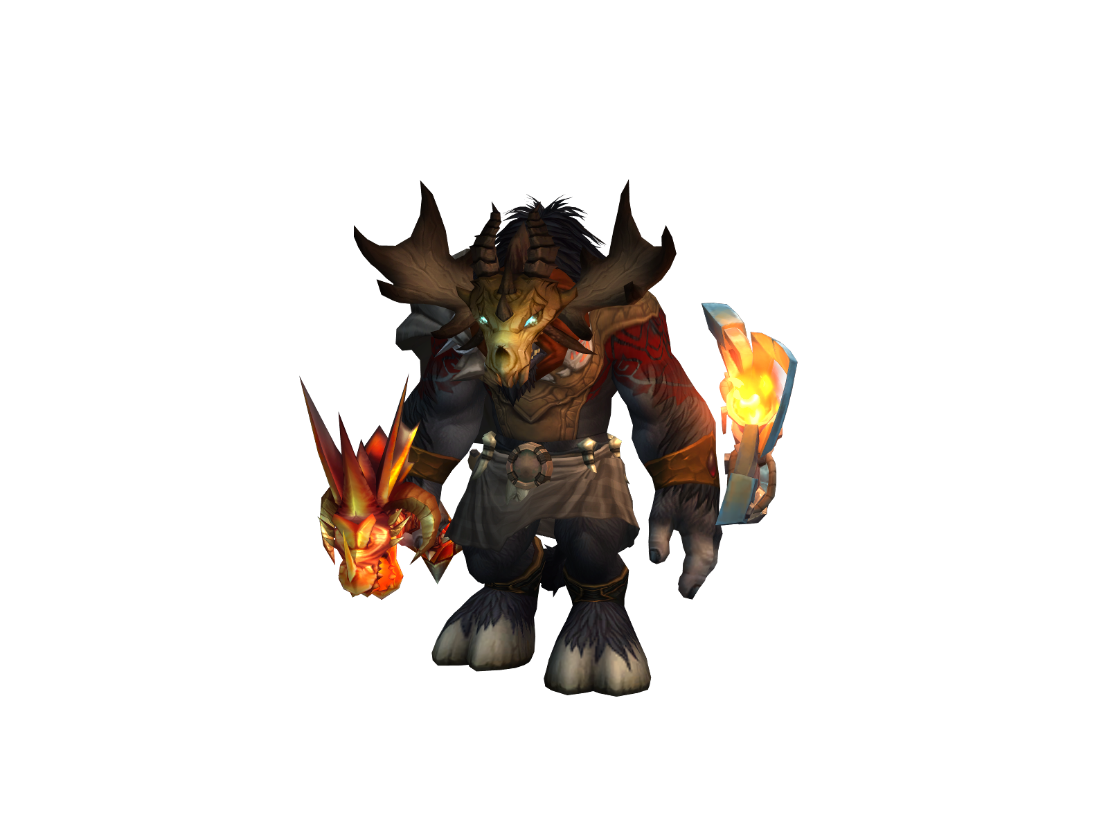 Apach 3D character render