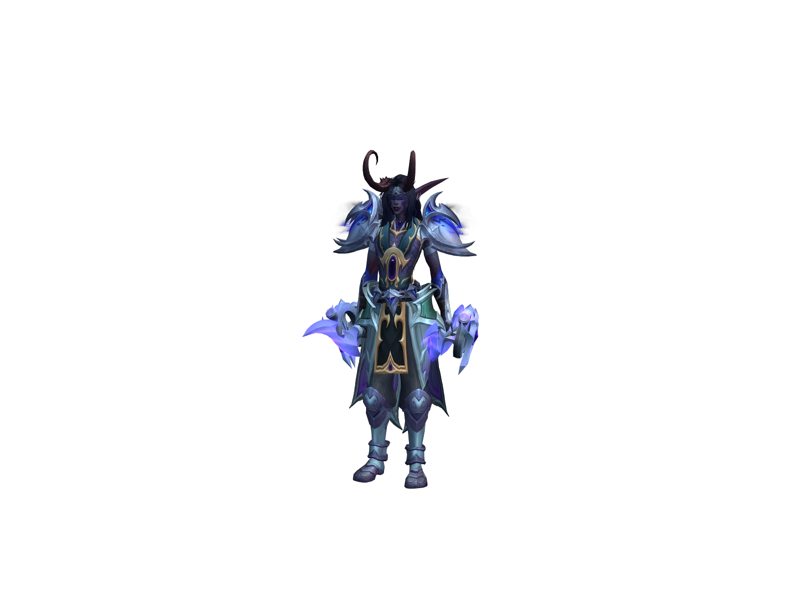 Nenie 3D character render