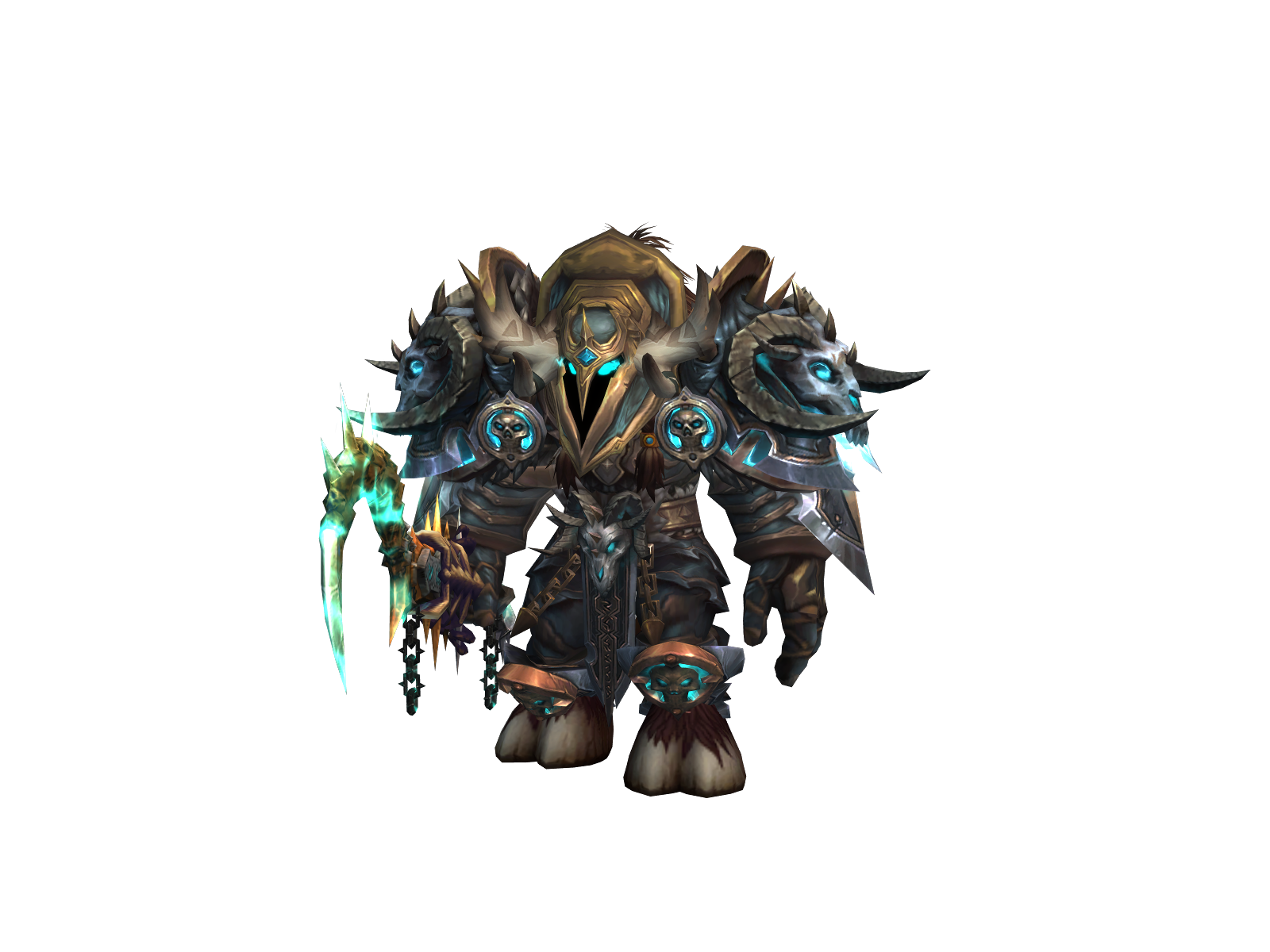 Mexifry 3D character render