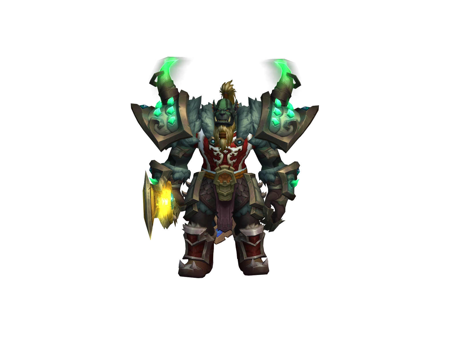 Downblowll 3D character render